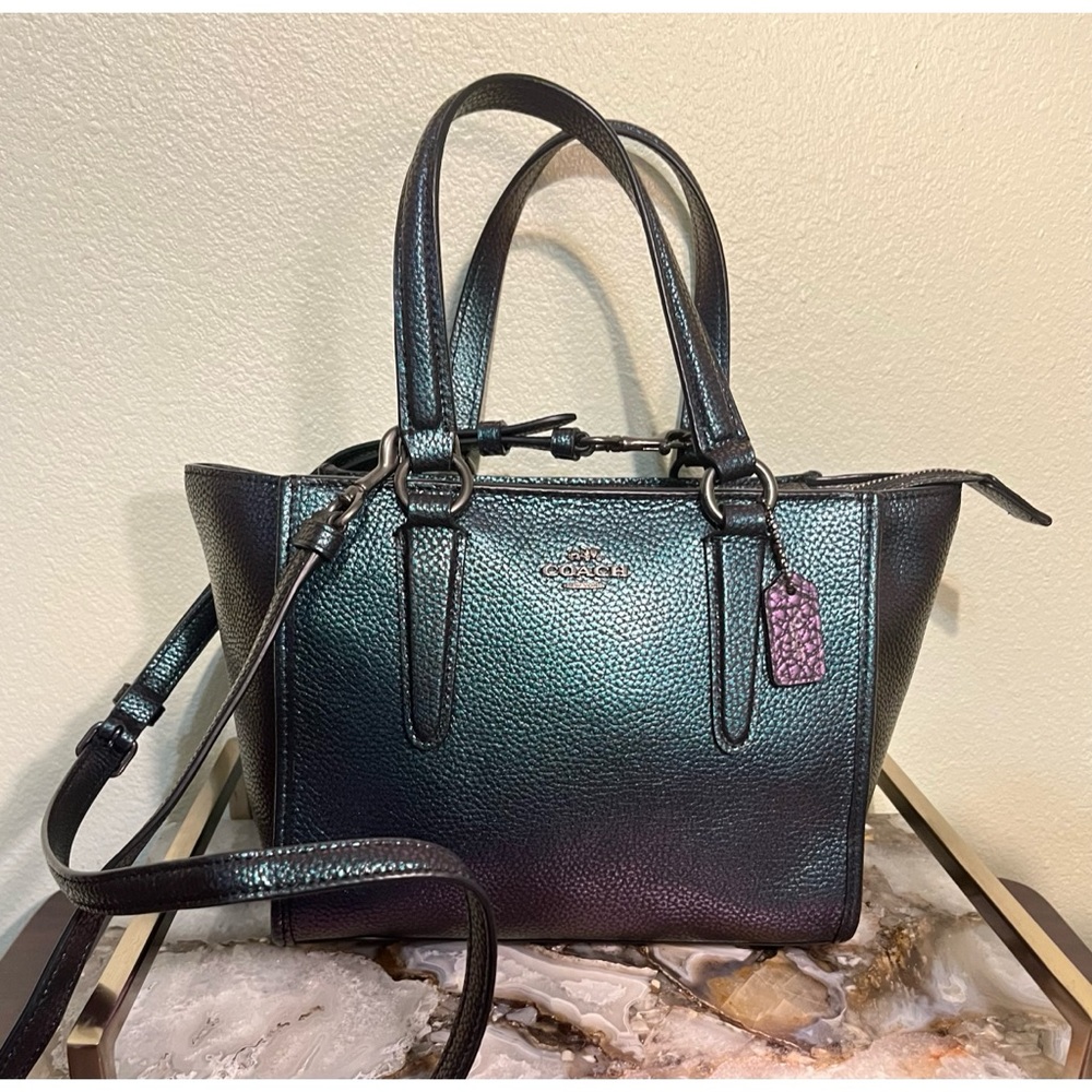 Coach Holographic Oil Slick Crosby Bag!